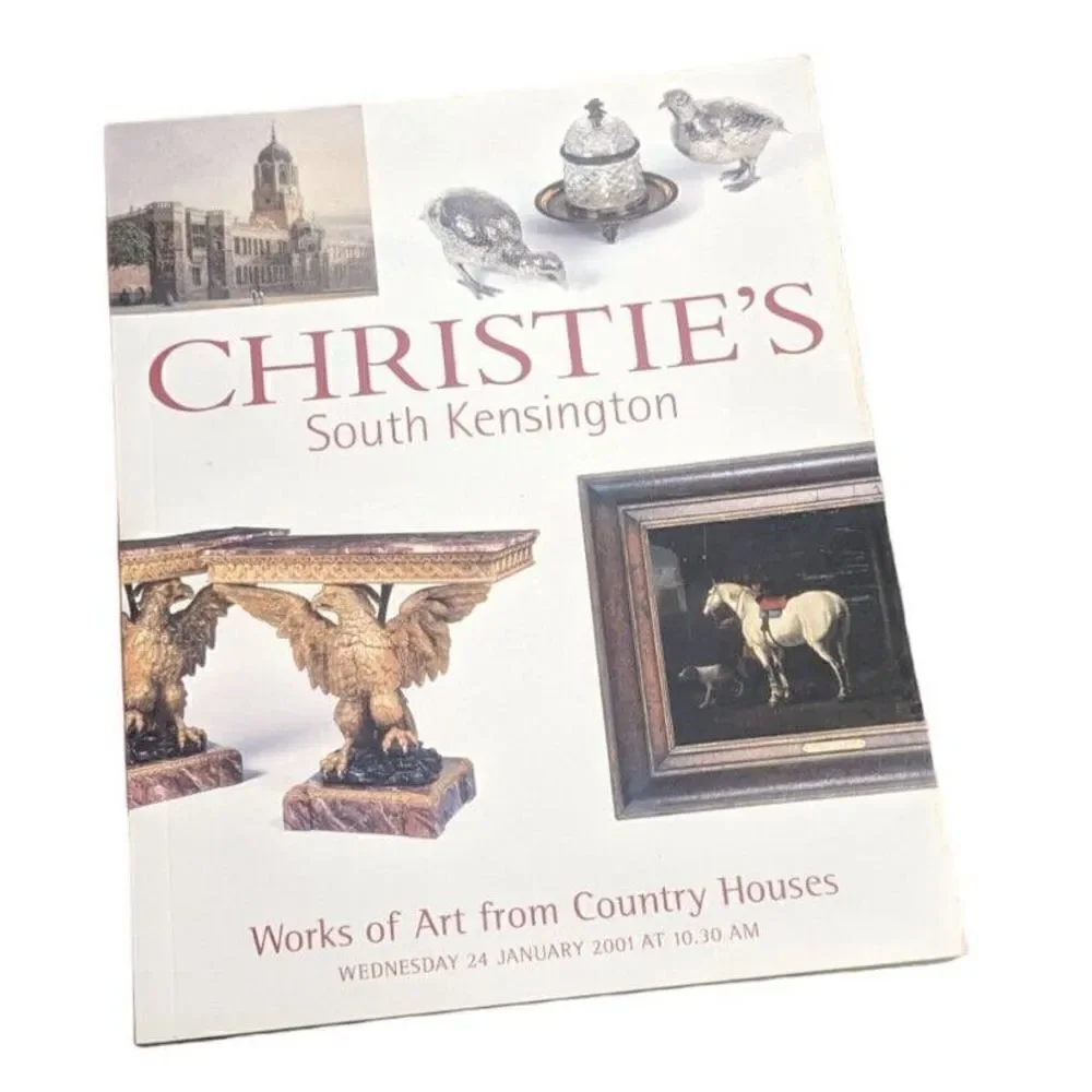 Christie's‎ Works of Art from Country Houses South Kensington 1/24/01 Auction...